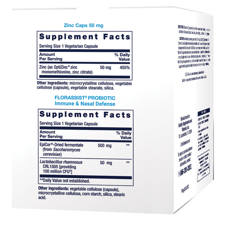 - Immune Packs with Vitamin C & D, Zinc and Probiotic (30 Packs)