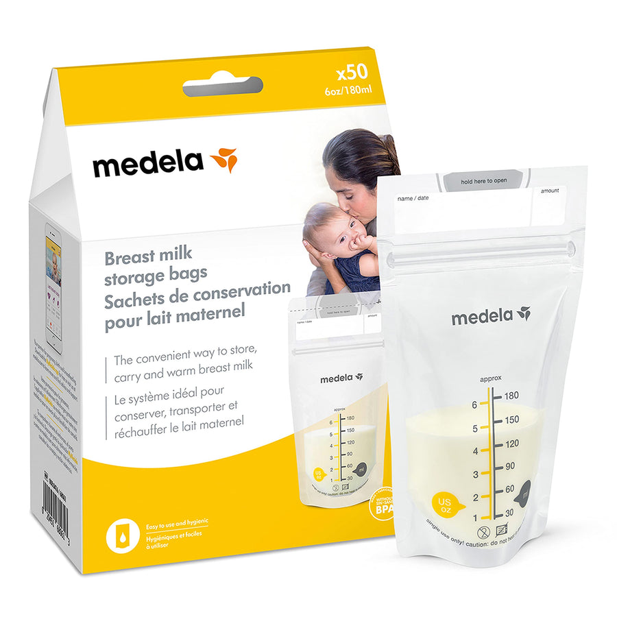 Breast Milk Storage Bags, 50 Count