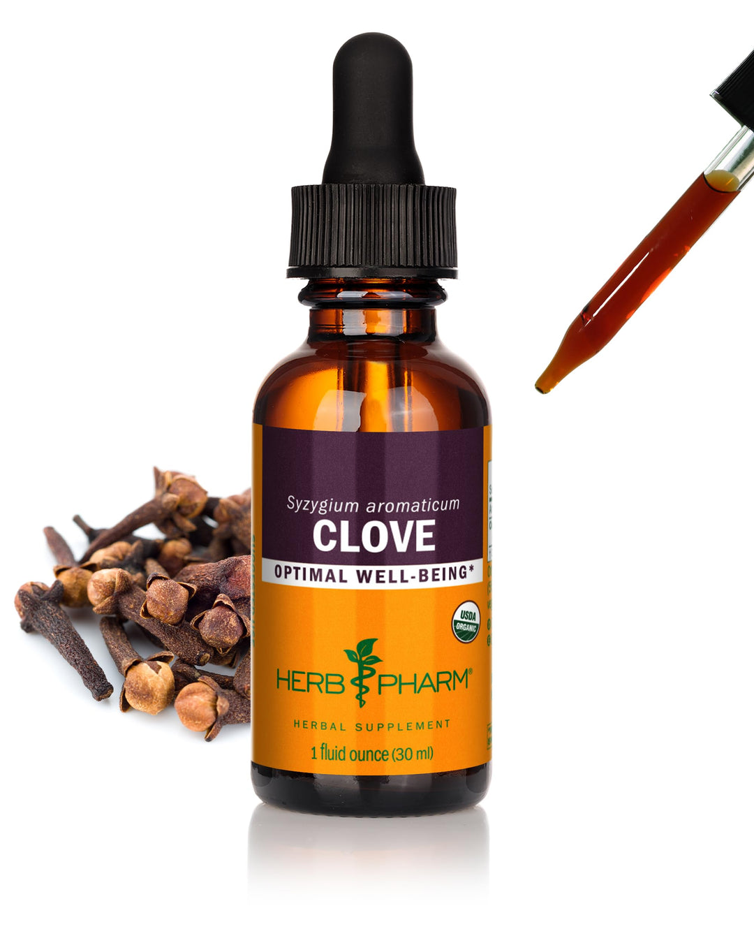 Certified Organic Clove Liquid Extract - 1 Ounce