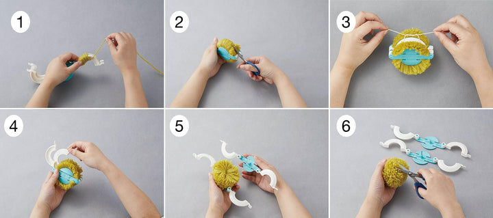 Set Pom Maker, Multiple 4 Count, 8.63 x 5 x 1.38