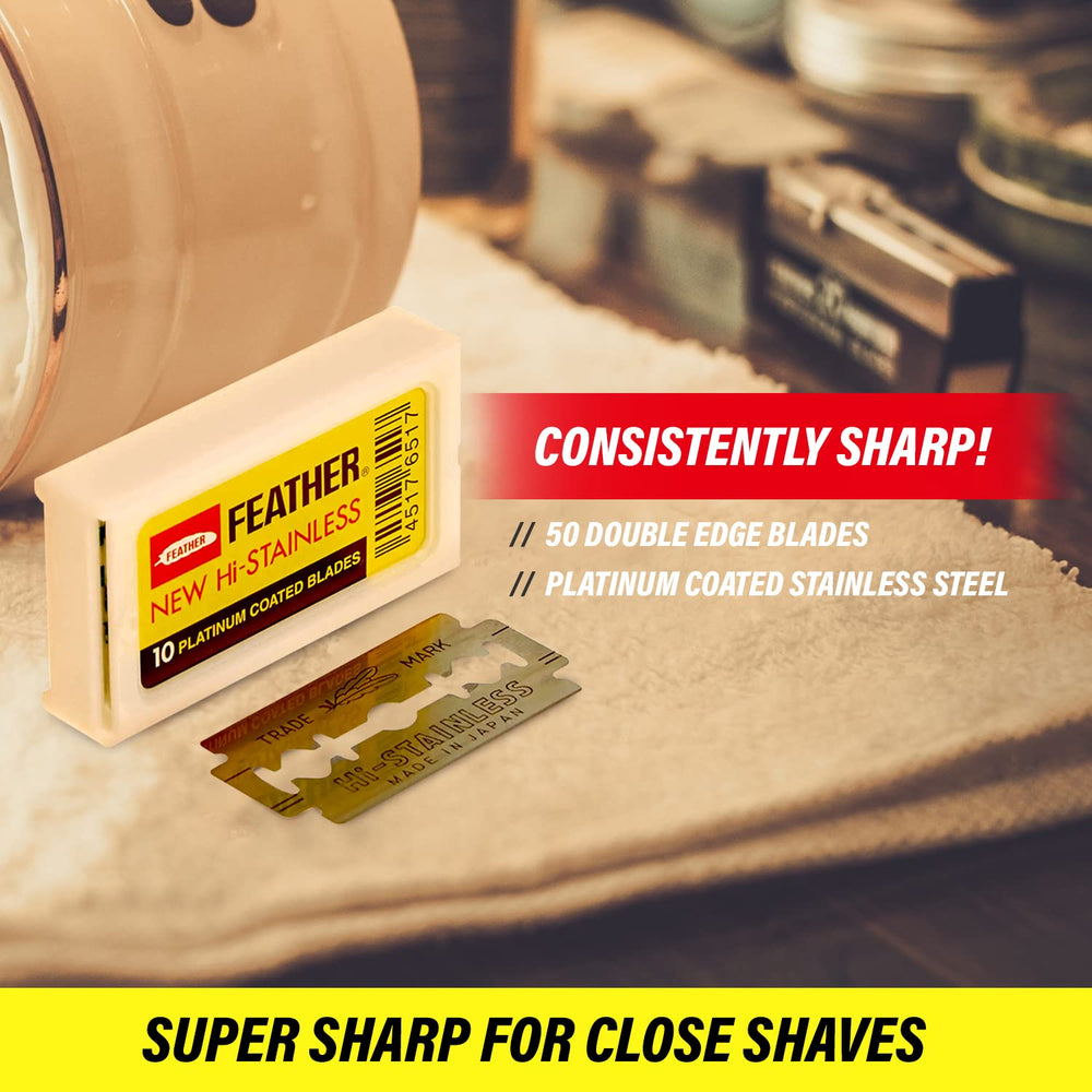 Double Edge Safety Razor Blades 10 Count