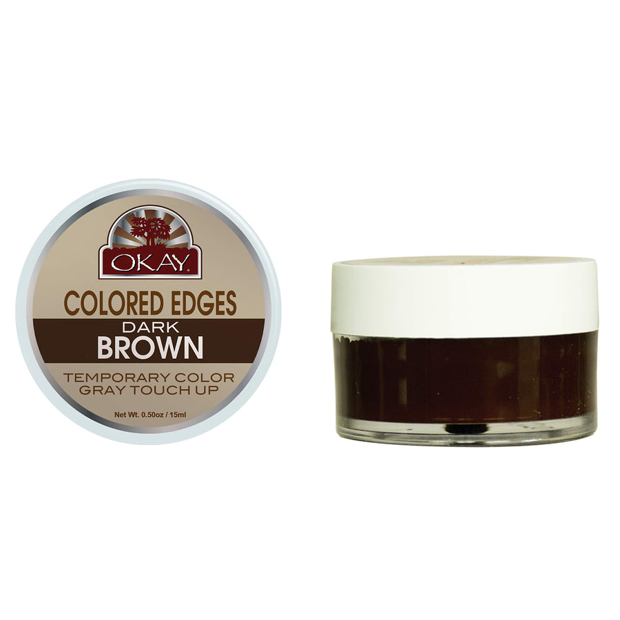Colored Edges, Dark Brown, 0.5 Ounce