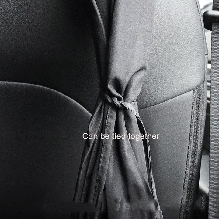 Car Divider Curtains Sun Shade-Privacy Travel Nap Night Car Camping Detachable Simple Curtain(Black)