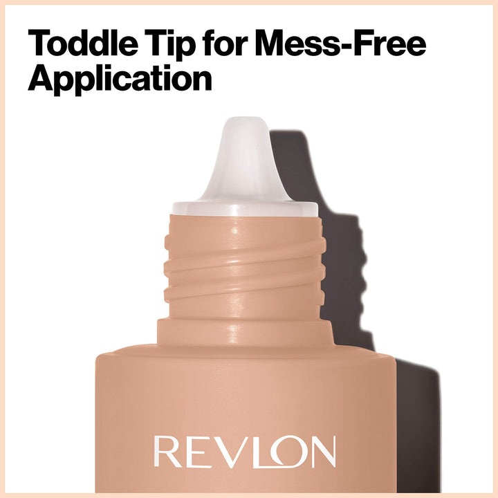 Revlon ColorStay Light Cover Liquid Foundation, Hydrating Longwear Weightless Makeup with SPF 35, Light-Medium Coverage for Blemish, Dark Spots & Uneven Skin Texture, 240 Medium Beige, 1 fl. oz.