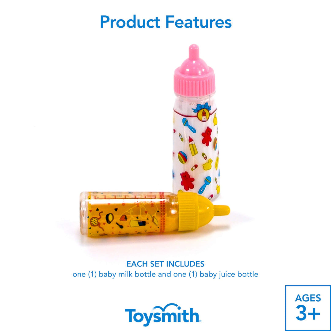 My Sweet Baby, Magic Baby Bottle Set, Two Bottles, For Boys & Girls Age 3+