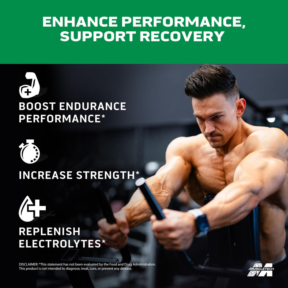 BCAA Powder for Men & Women, Strawberry Watermelon - Amino Acids Nutritional Supplement with Electrolytes for Energy, Muscle Gain & Recovery - Sugar-Free Gym Pre-Workout - 40 Servings