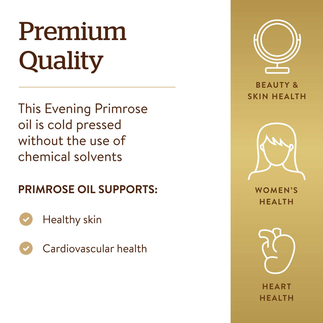 Solgar, Evening Primrose Oil, 1300 mg, 60 Softgels