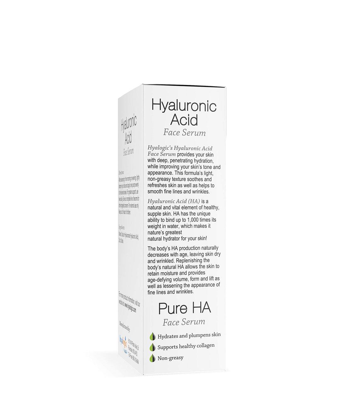 Episilk Pure Hyaluronic Acid Serum 1oz serum