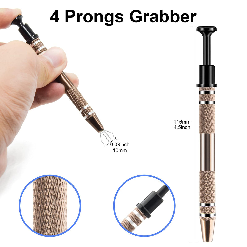 Keyboard Lube Kit 7PCS, Keycap Puller Key Puller Switch Lube Station for Cherry Kailh Gateron and Mechanical Keyboard Switches with Tweezers Lubrication Pens and Stem Holder Tool Puller