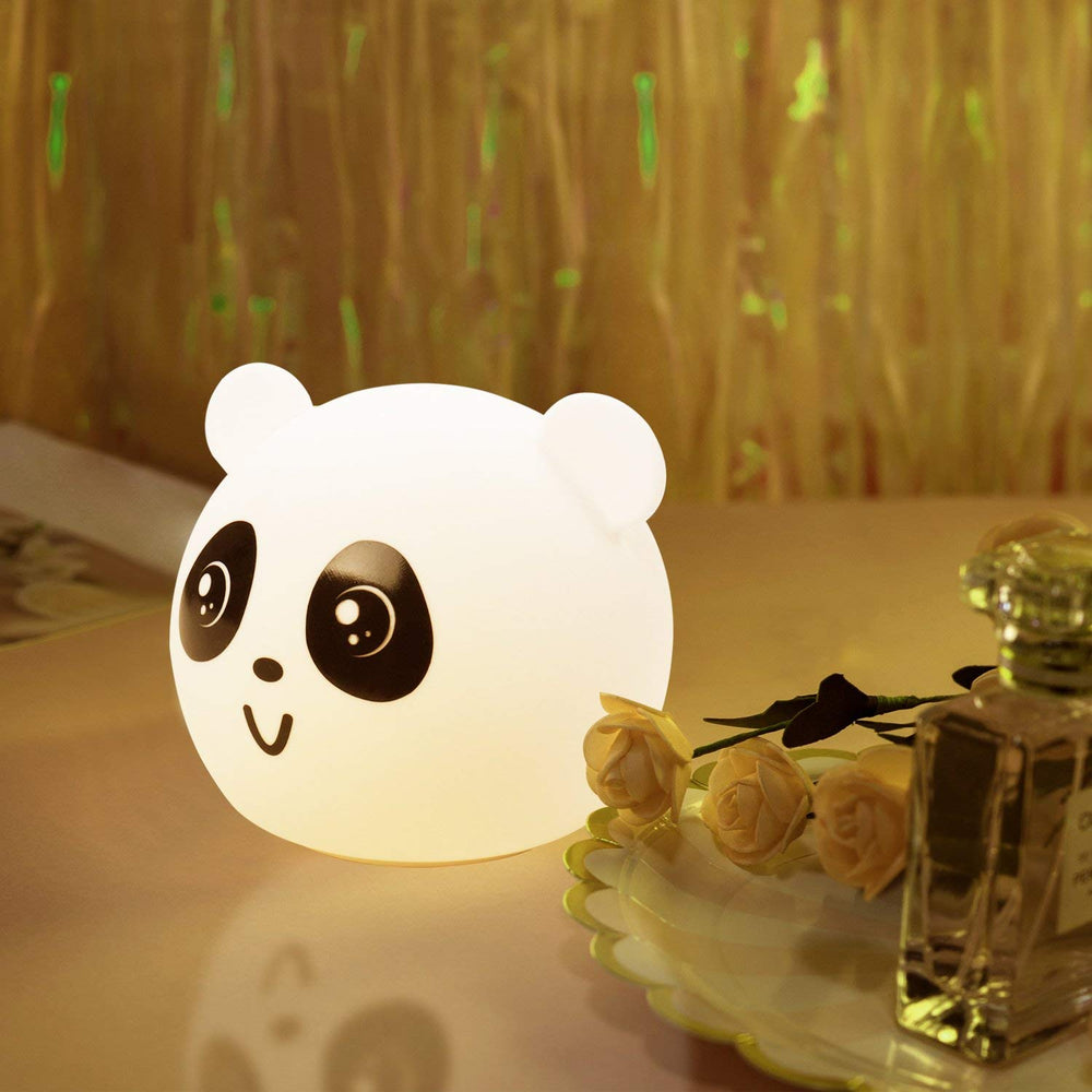 Night Light Panda 7 Colors LED Nursery Night
