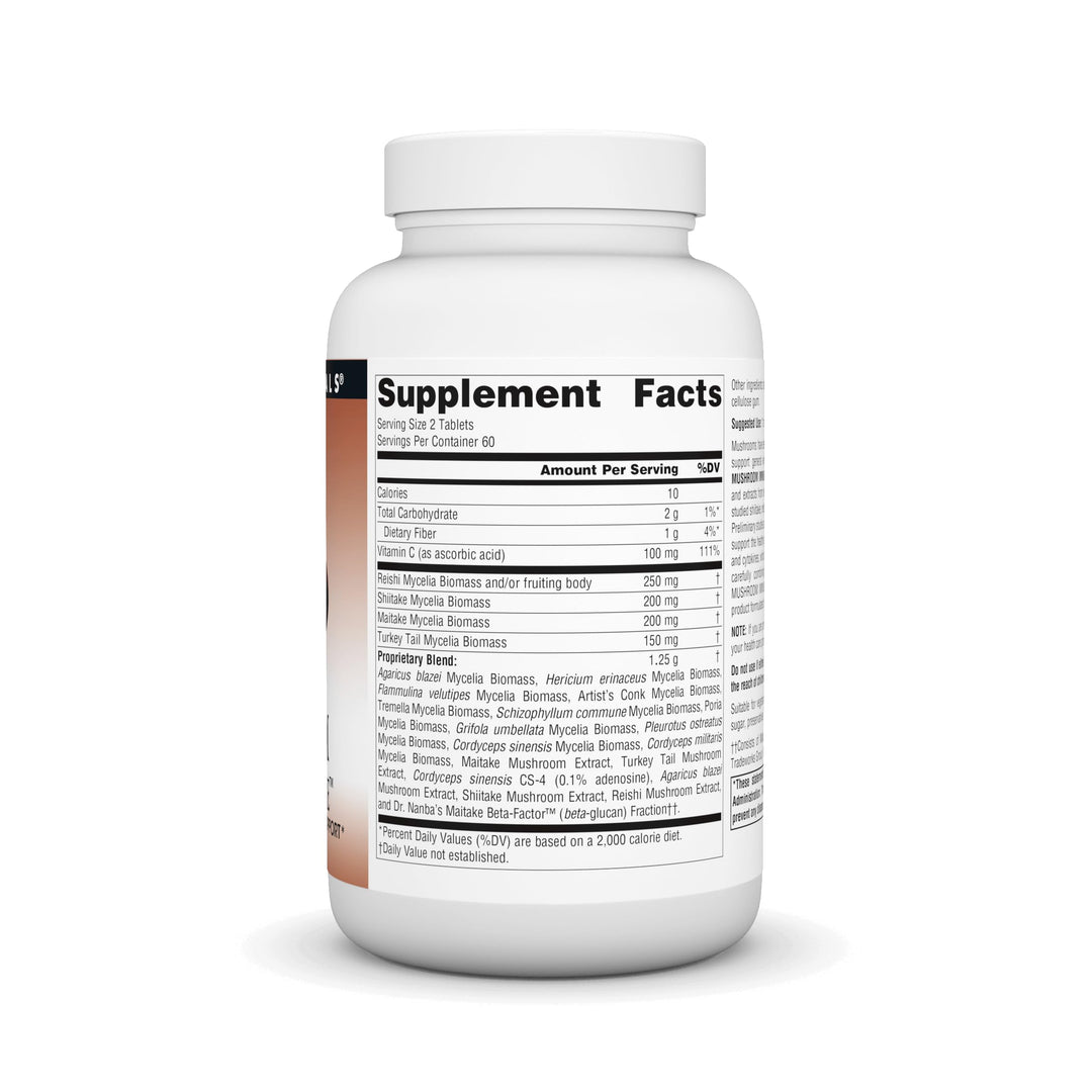 Mushroom Immune Defense, 120 Tablets