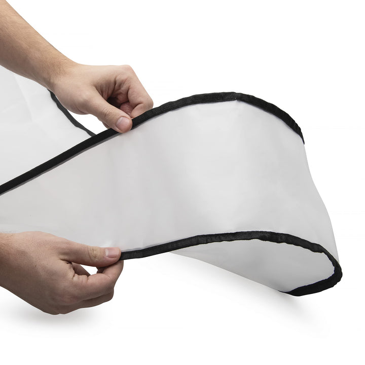 Guitar Dust Cover - 47 Inch Clear Protector - with Pouch, Cleaning Cloth and Pick Holder