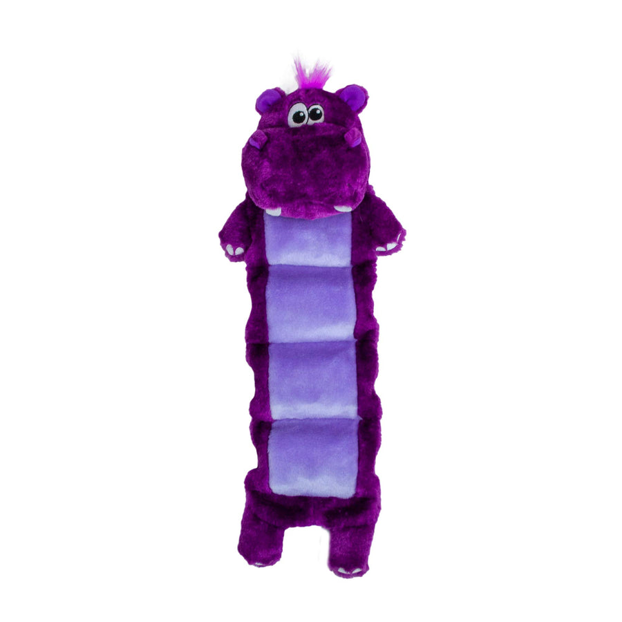 Squeaker Palz Plush Hippo Dog Toy, XL