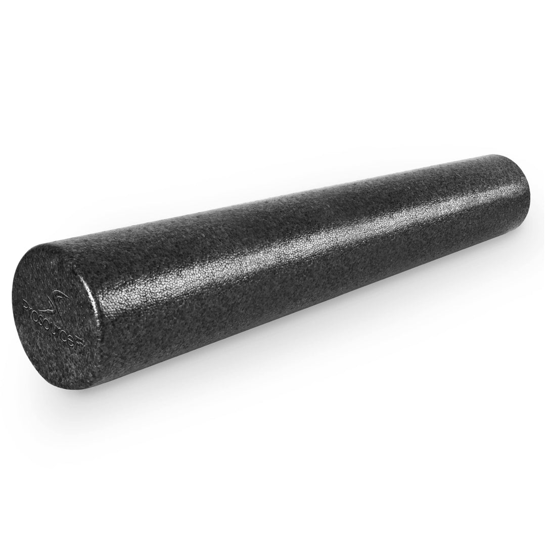 High Density Foam Rollers 36 - inches long, Firm Full Body Athletic Massager for Back Stretching, Yoga, Pilates, Post Workout Trigger Point Release, Black
