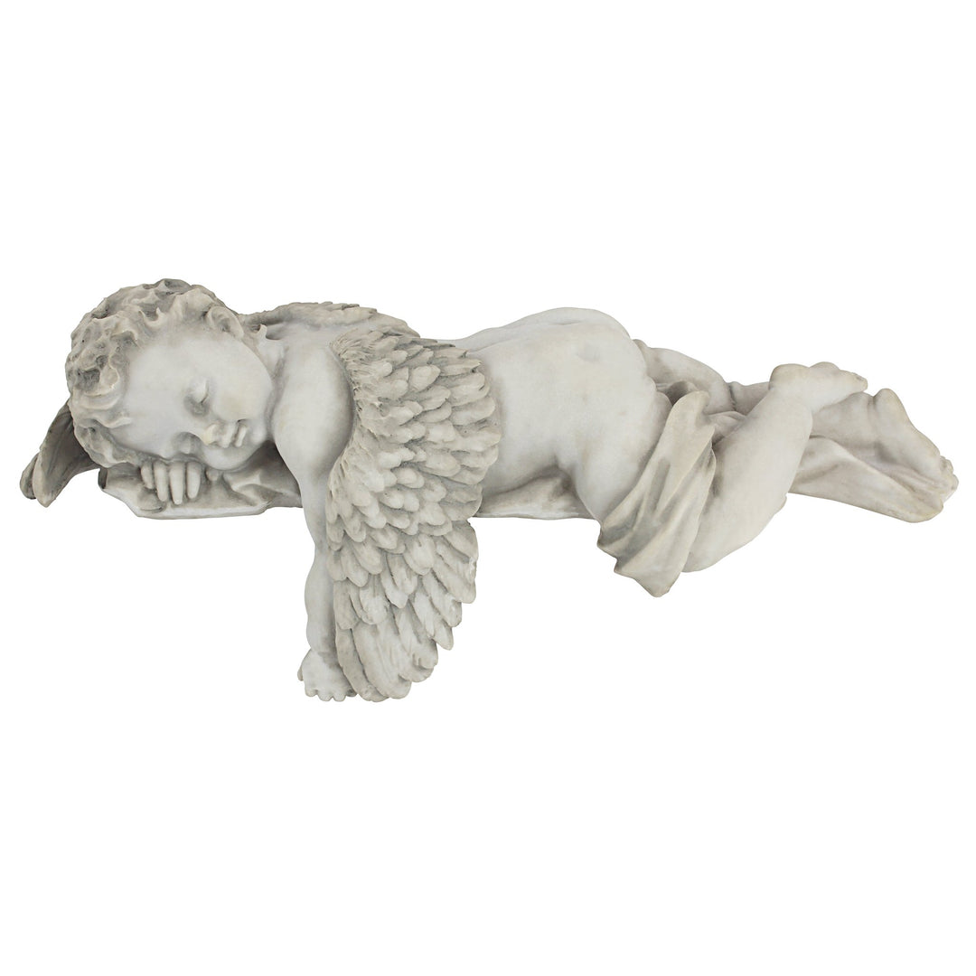 Sleepy Time Baby Angel Napping Shelf Sitter Statue, 13 Inch, Single