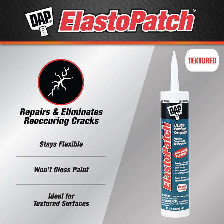 Dap 12276 Elastomeric Patch and Caulking Compound, 10.1-Ounce