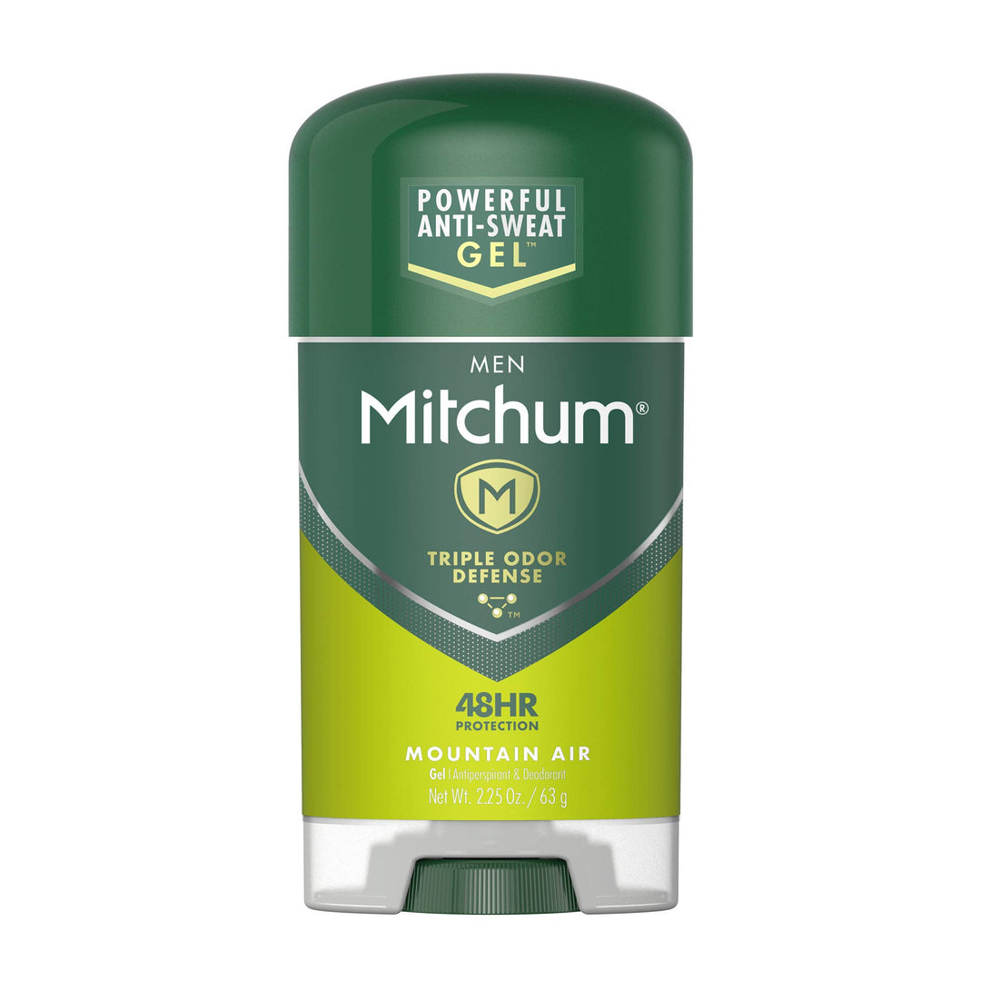 Clear Gel Antiperspirant and Deodorant Mountain Air Scent 2.25 Oz, Male