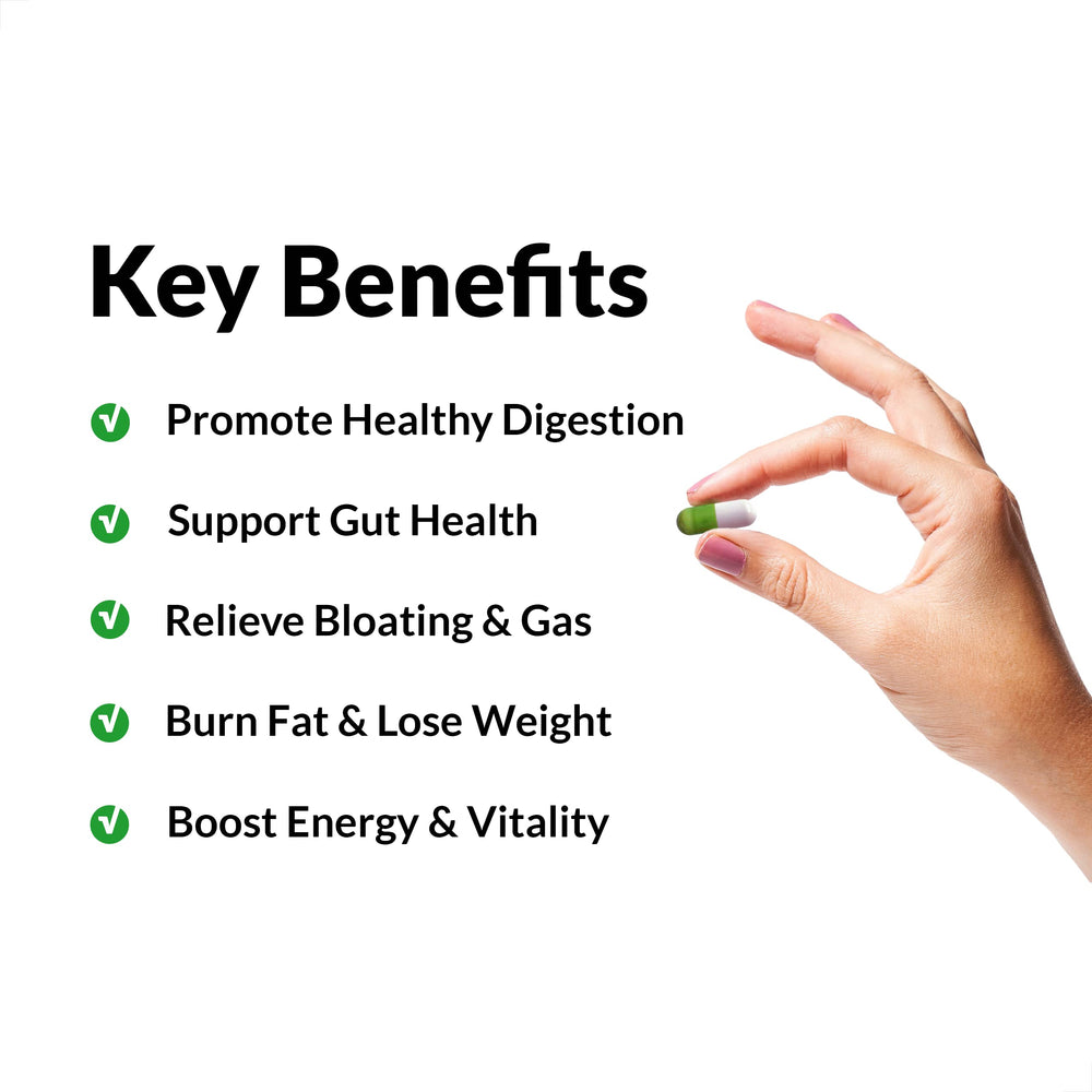 Force Factor ProbioSlim Probiotics for Women and Men, Probiotics for Digestive Health to Reduce Bloating, Gas, & Occasional Diarrhea, with Prebiotics, LactoSpore, & Green Tea for Energy, 60 Capsules