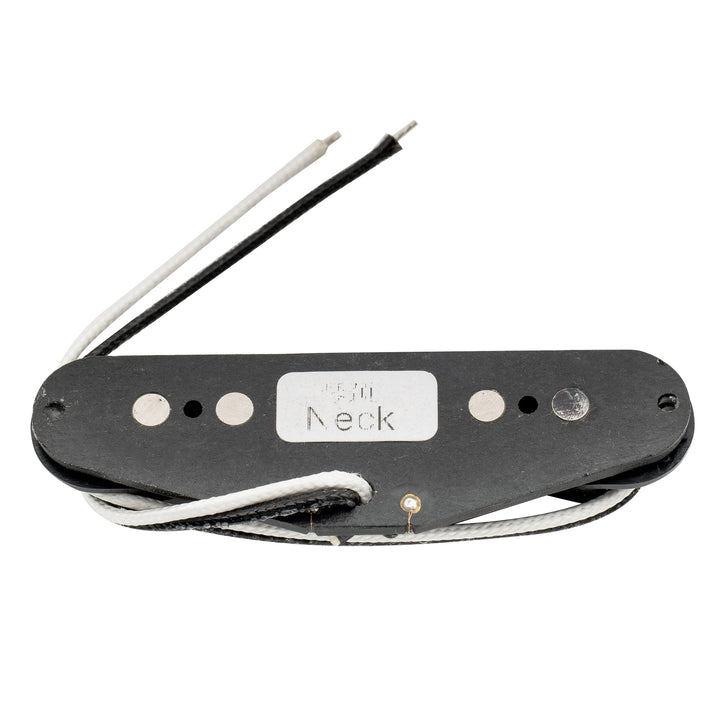 Wilkinson Vintage Tone Alnico V Single Coil Neck Pickup for Strat Style Guitar, White