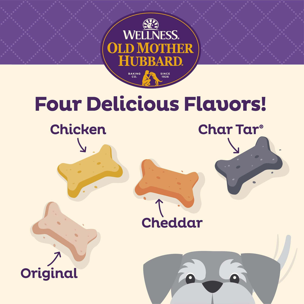 Wellness Original Mix Dog Biscuits, Natural, Training Treats, Four Flavors, Mini Size, (20 Ounce Bag)