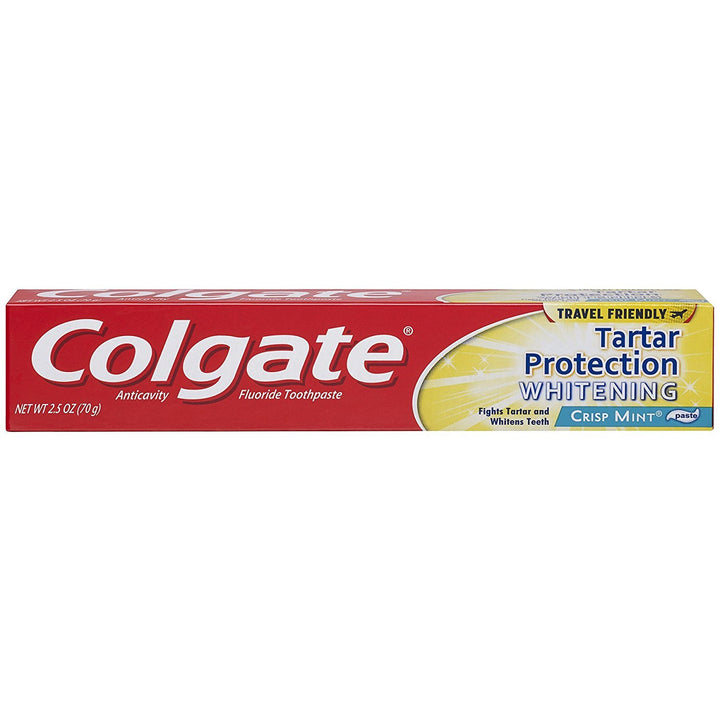 Tartar Protection Travel Size Toothpaste, Mint - 2.5 Ounce (Pack of 6)