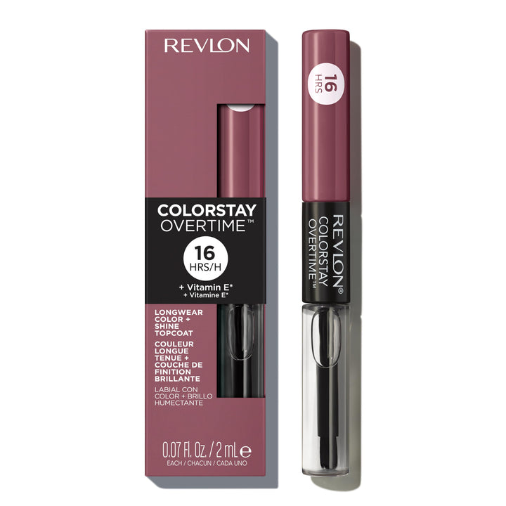 Revlon Colorstay Overtime Lip Color With SoftFlex, Everlasting Rum - 1 each