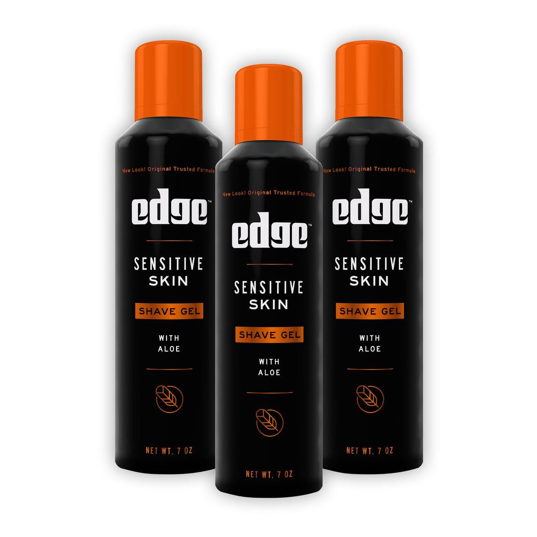 Shave Gel, Sensitive Skin, 7-Ounce Cans - Pack of 3