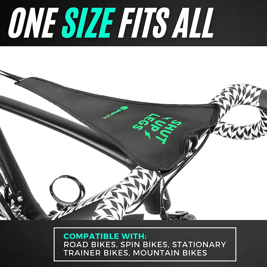 Bike Sweat Guard - Bike Towel, Bicycle Sweat Net Bike, Bicycle Sweat Guard for Wahoo Kickr, Peloton, CycleOps, Tacx Sweat Cover Indoor Cycling Accessories Bicycle Net, Sweat Cover Bike Thong