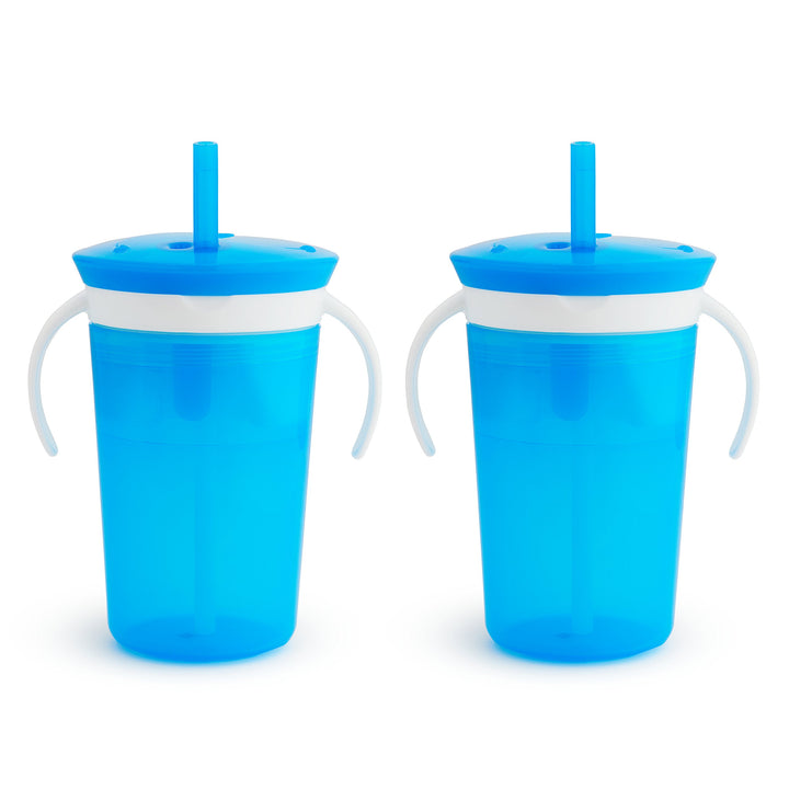 ® SnackCatch & Sip 2-in-1 Snack Catcher and 2 Piece Spill-Proof Cup, Blue