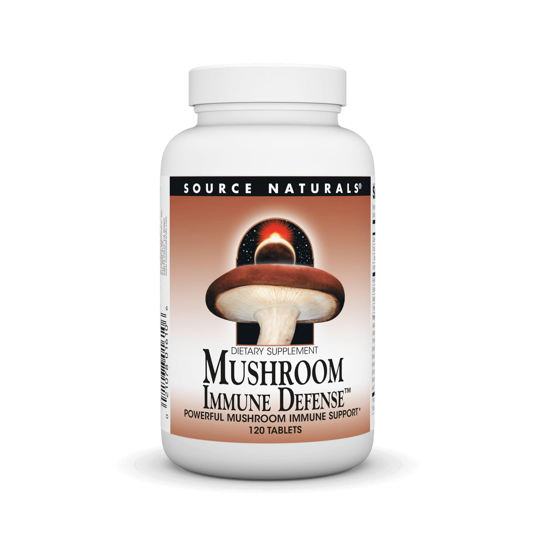 Mushroom Immune Defense, 120 Tablets