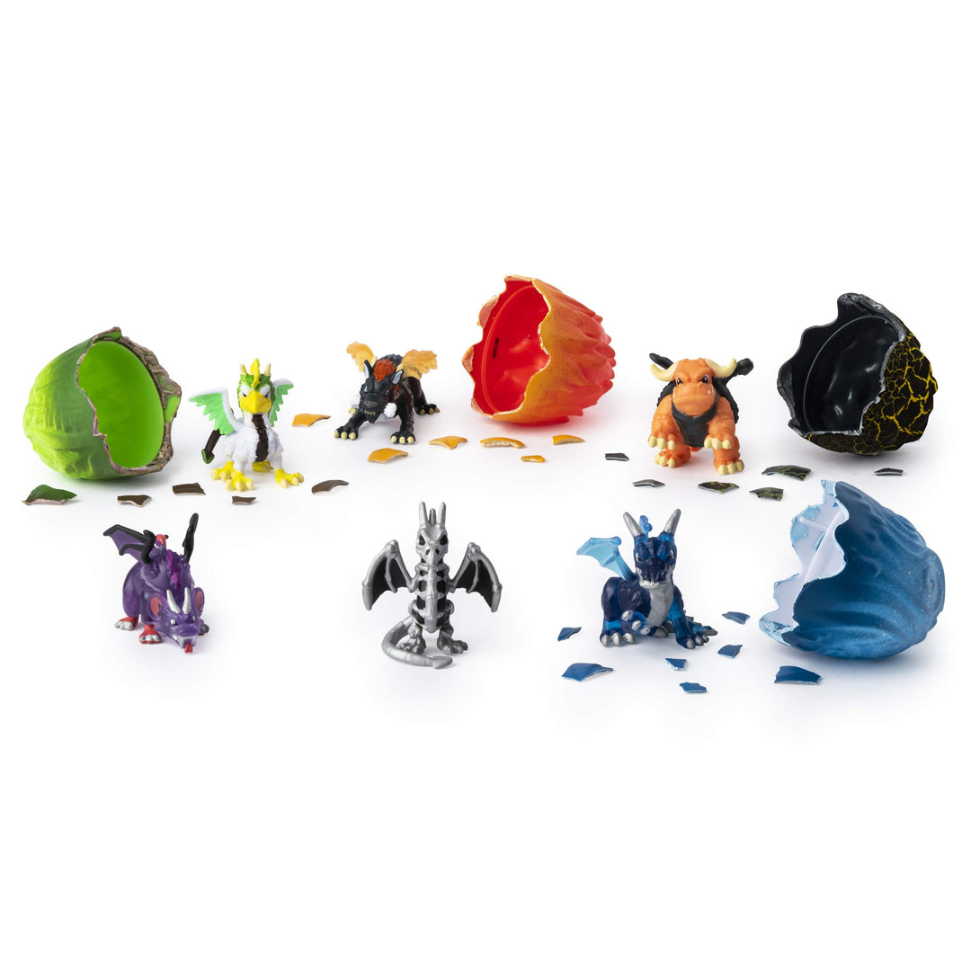 Dragamonz, Ultimate Dragon 6 Pack, Collectible Figure & Trading Card Game, for Kids Aged 5 & Up
