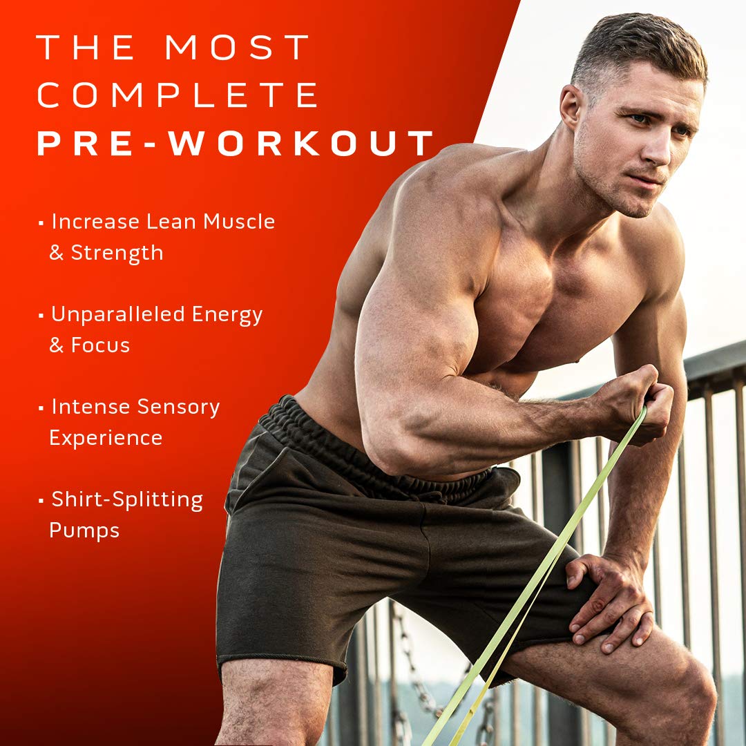 Pre Workout Powder | Vapor X5 | Pre Workout Powder for Men & Women | PreWorkout Energy Powder Drink Mix | Sports Nutrition Pre-Workout Products | Fruit Punch Blast (30 Servings)