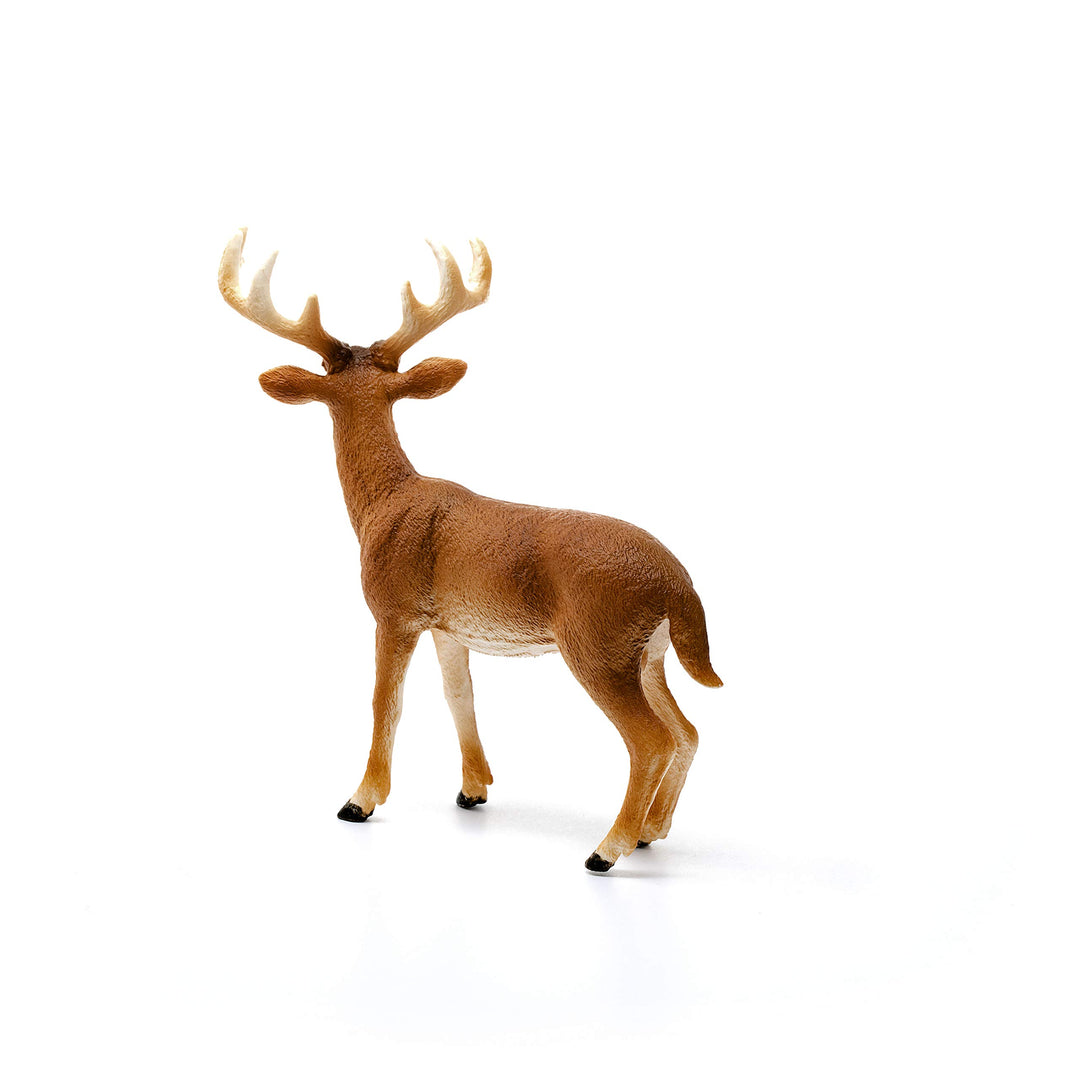 Wild Life, Animal Figurine, Animal Toys for Boys and Girls 3-8 Years Old, White-Tailed Buck, Ages 3+
