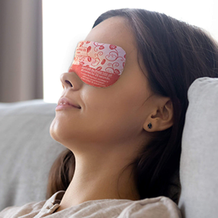 Steam Therapy Unscented Reusable Eye Pillow, Red, One Size