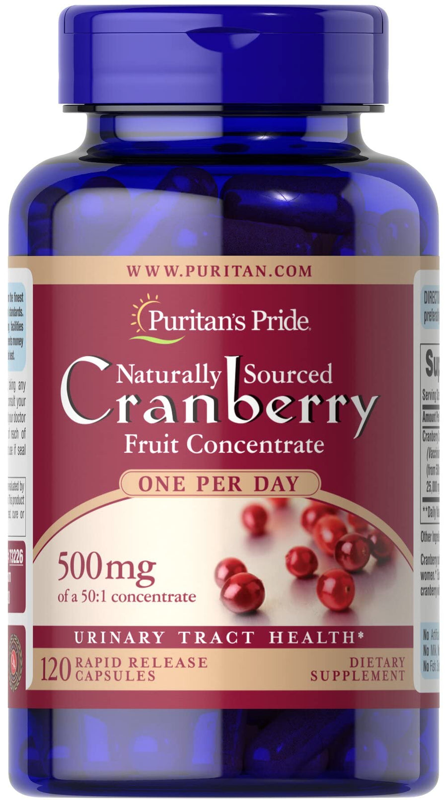 One A Day Cranberry - 120 Capsules Supports Urinary Health