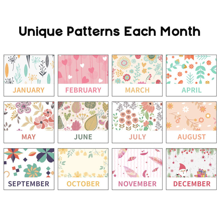 Small Desk Calendar 2025-2026, Mokani Standing Desktop Calendar 2025(January 2025-June 2026), Academic Year Flip Desk Calendars with 234 Stickers and US Holidays Marked (8x6)