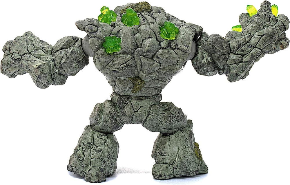 ELDRADOR CREATURES — Stone Monster, Durable and Detailed Monster Toy with Movable Arms and Rotating Torso, Fantasy Toys for Boys and Girls Ages 7+, 9.3 x 17.7 x 12 cm