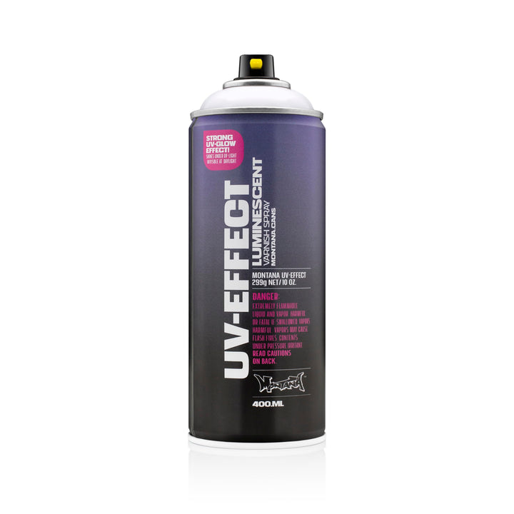 Montana Effect 400 ml Color, Uv Transparent Spray Paint,Black, 13.5 Fl Oz (Pack of 1)