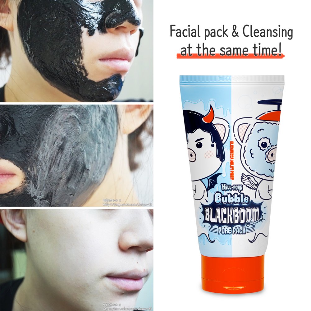 Milky Piggy Hell Pore Bubble Blackboom Charcoal...