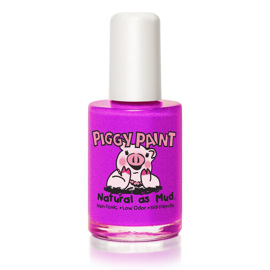 | 100% Non-Toxic Girls Nail Polish | Safe, Cruelty-free, Vegan, & Low Odor for Kids | Groovy Grape