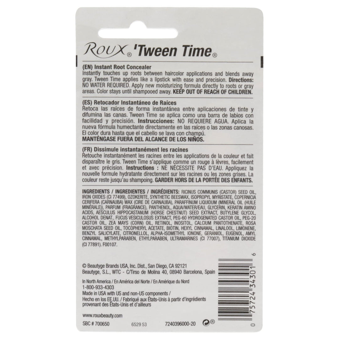 Black: Temporary Haircolor Touch-up Stick, Black