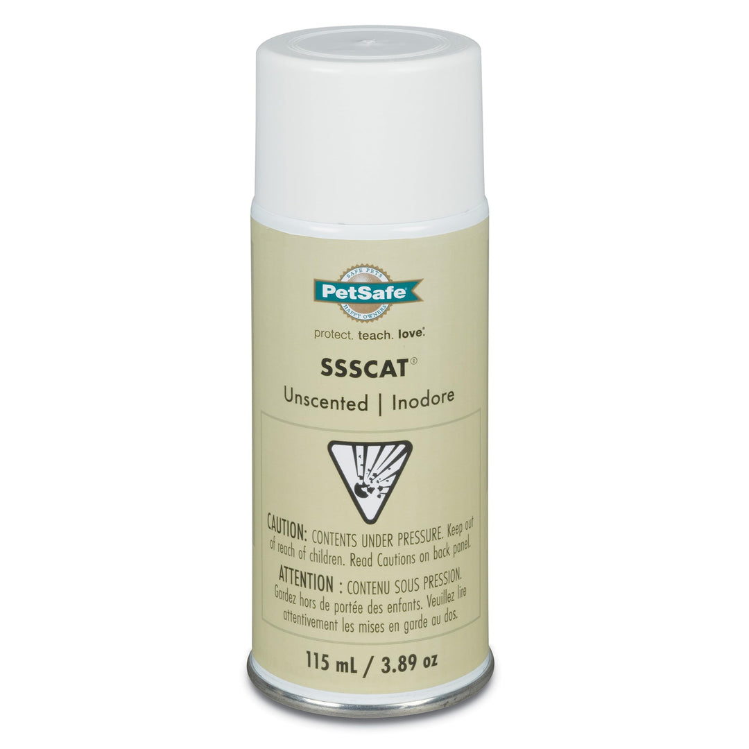 SSSCAT Spray Replacement Can Only Use with SSSCAT Spray, Dog and Cat Deterrent System - Keeps Areas Pet Proof Environmentally Friendly Training Repellent - Protect Your Pets and Furniture