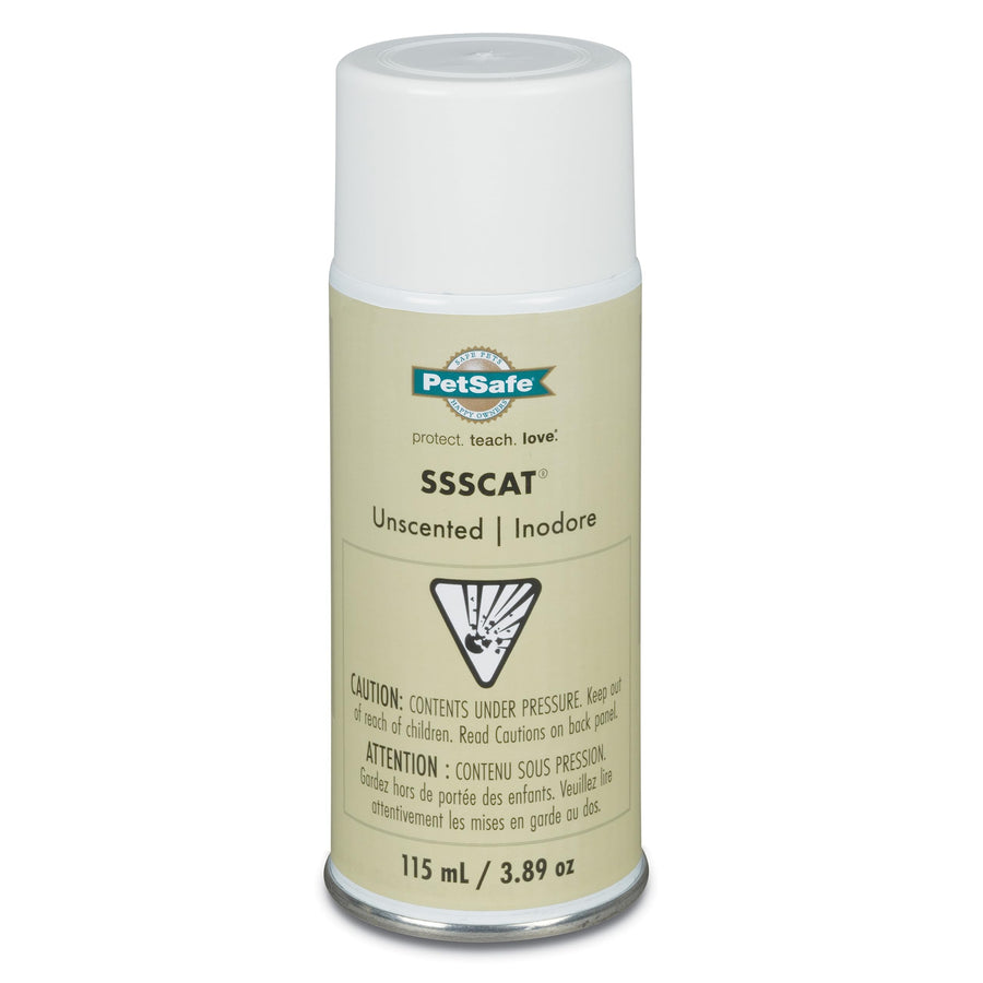 SSSCAT Spray Replacement Can Only Use with SSSCAT Spray, Dog and Cat Deterrent System - Keeps Areas Pet Proof Environmentally Friendly Training Repellent - Protect Your Pets and Furniture