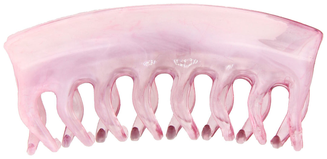 Clip, 2 Tone Wave with Cover, Pink