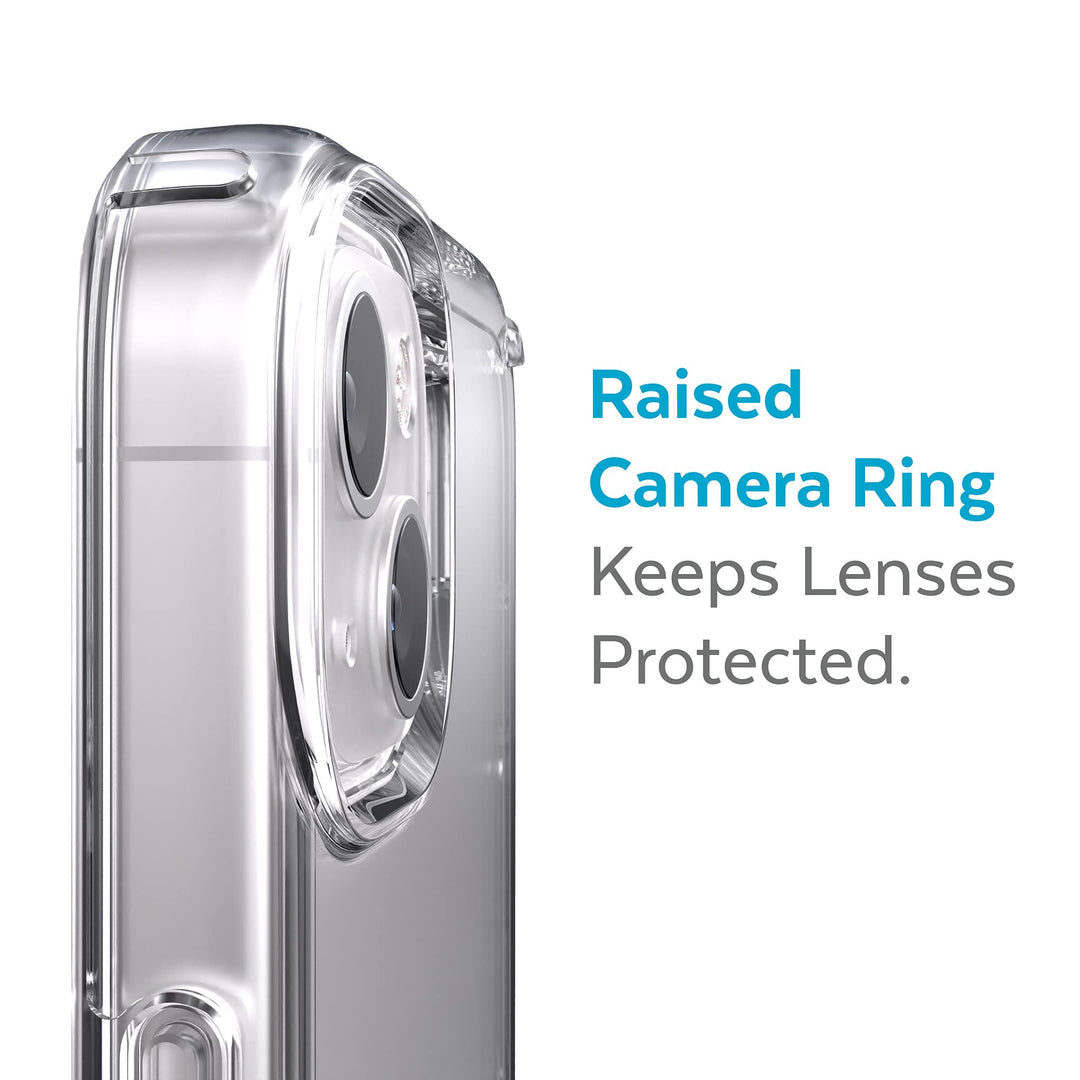 MagSafe Case for iPhone 13 - Drop & Camera Protection, Clear Phone Case, Wireless Charging Compatible, Fits All 6.1 Inch Models - Clear