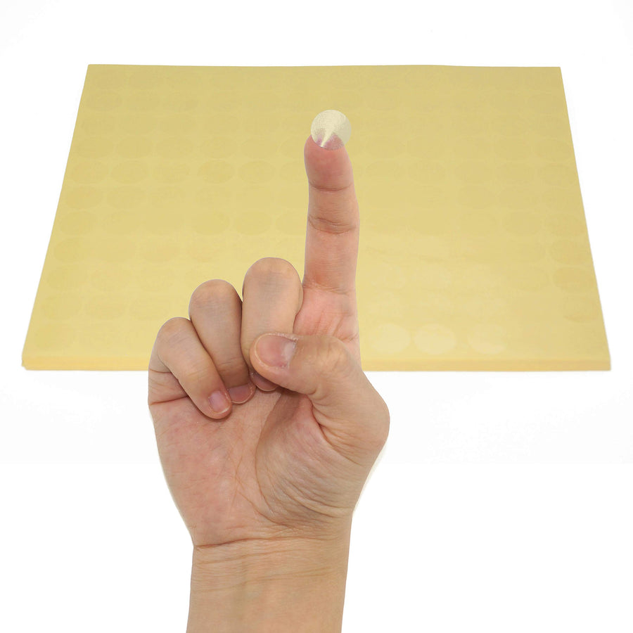 3960 Pcs Round Clear Stickers 0.5 inch Small Transparent Circle Labels for Retail Package Mail Wafer Seal Labels Dot Self Adhesive Stickers Envelope Seals