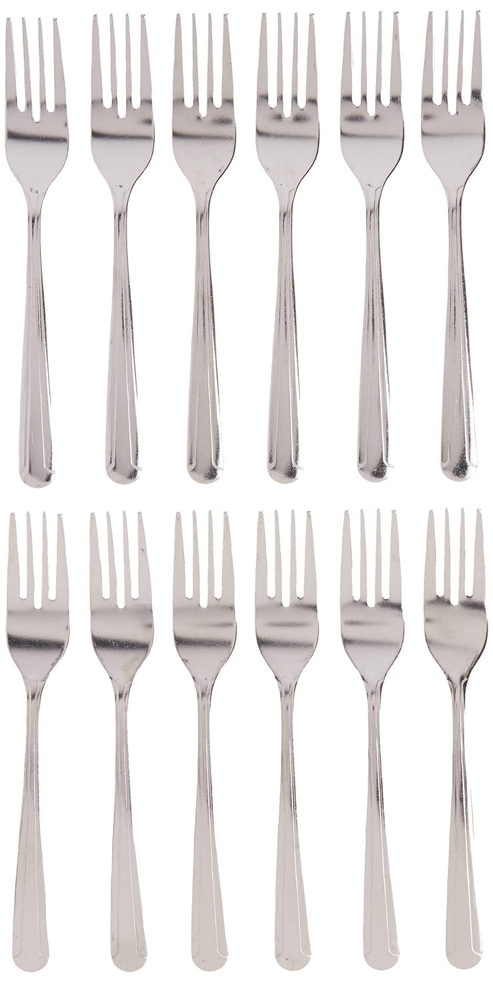 0001-06 12-Piece Dominion Salad Fork Set, 18-0 Stainless Steel