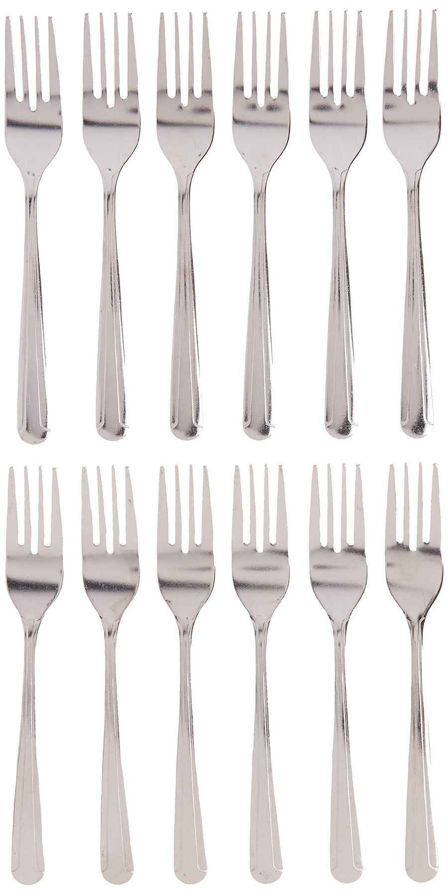 0001-06 12-Piece Dominion Salad Fork Set, 18-0 Stainless Steel