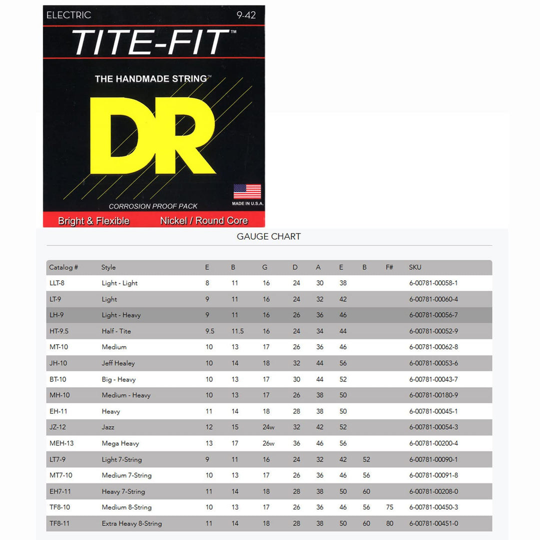 Tite Fit Electric Round Core 9.5-44