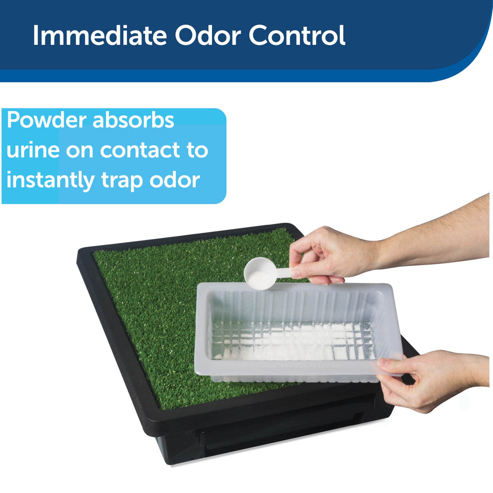 Pet Loo Pee-Pod with Sponge - 7-Pack - Indoor Toilet Tray for Pets - Urine Disposal